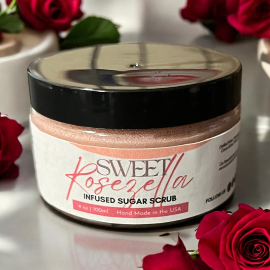 Rosezella Sugar Scrub 4oz