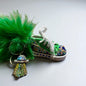 Bedazzled Handmade Converse Keychain: Galaxy Style Two
