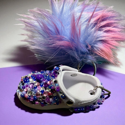 Bedazzle Handmade Croc Keychain – Pearl Diva