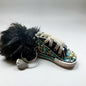 Bedazzled Handmade Converse Keychain – Never Give Up