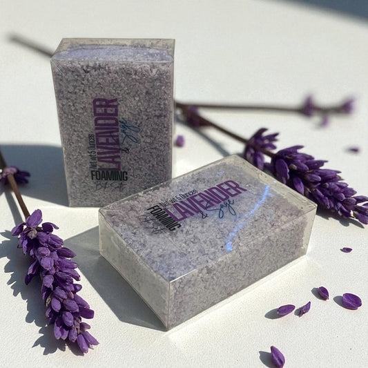 Lavender & Sage Foaming Bath Salt | 5 oz