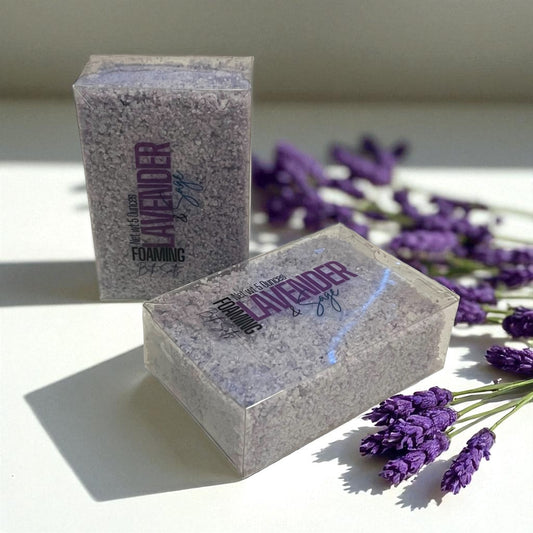 Lavender & Sage Foaming Bath Salt | 5 oz