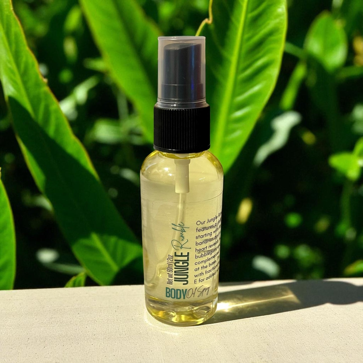 Hawaiian Vibes Body Oil Spray 2oz -4 Pack Bundle