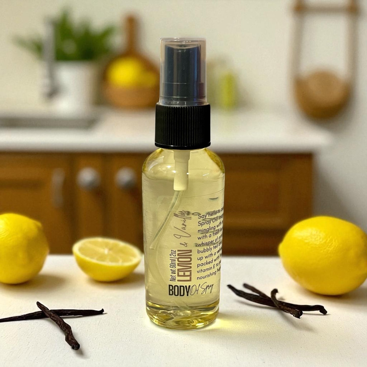 Vanilla Sweets Blend Body Oil Spray 4 Pack Bundle