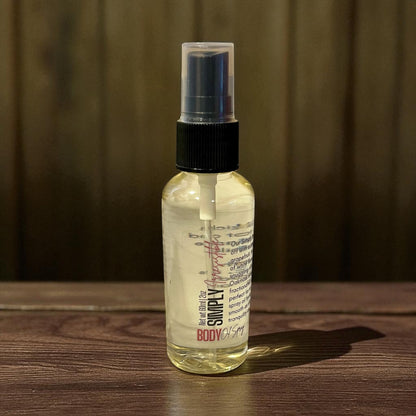 Smooth Jazz Men’s Body Oil Spray 2oz - 4 Pack Bundle