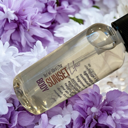 Soft Floral Body Oil Spray 2oz- 4 Pack Bundle