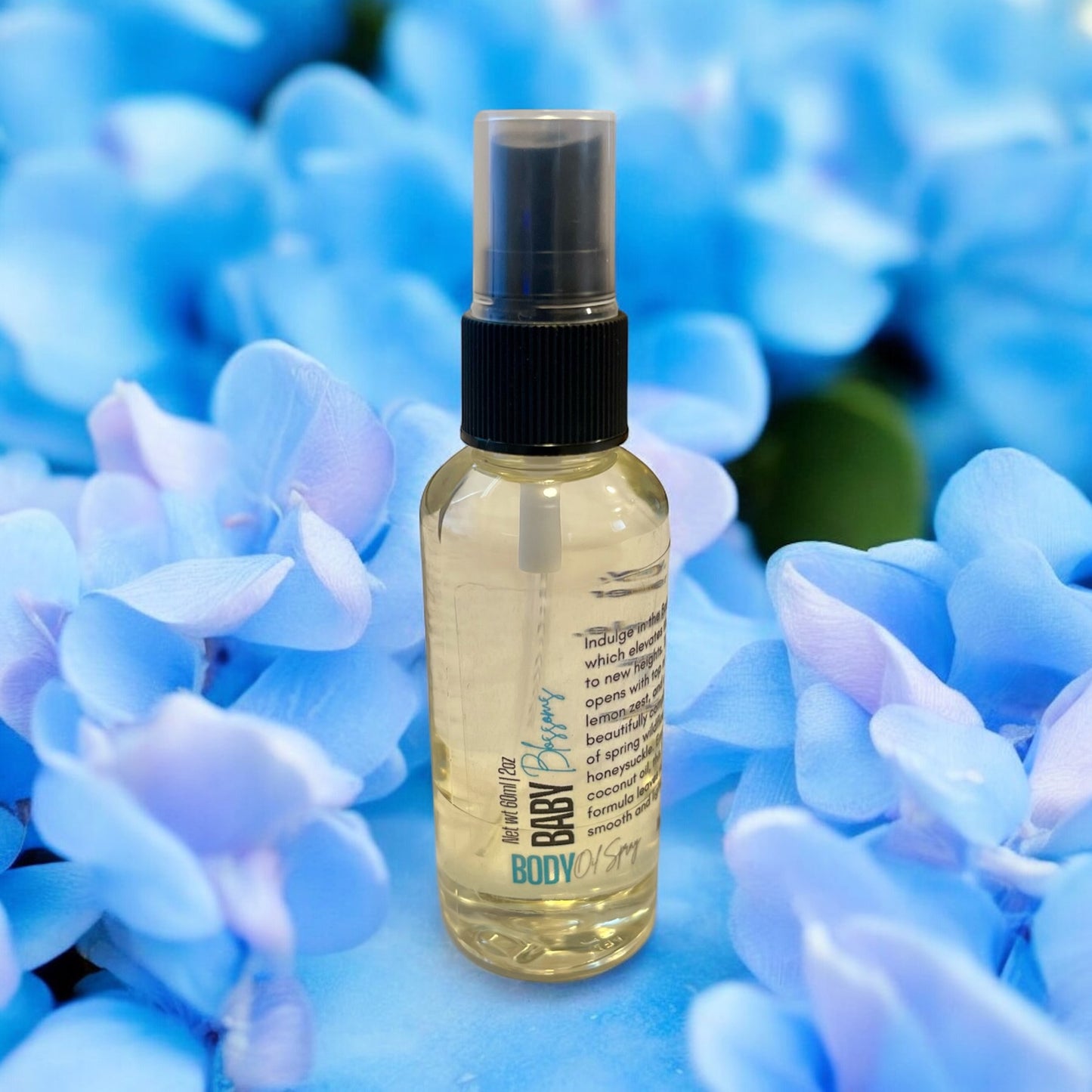 Soft Floral Body Oil Spray 2oz- 4 Pack Bundle