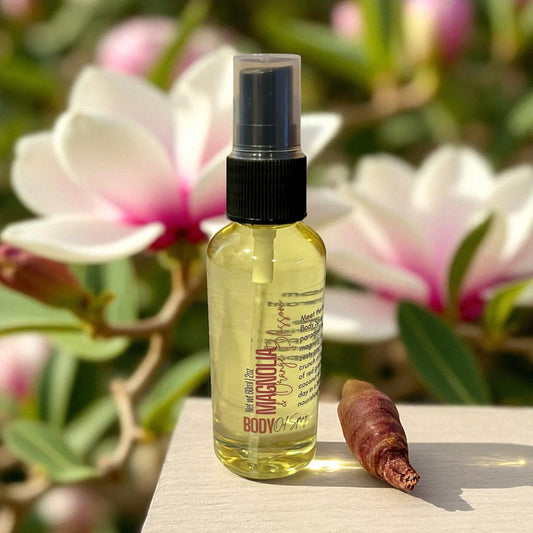 Soft Floral Body Oil Spray 2oz- 4 Pack Bundle
