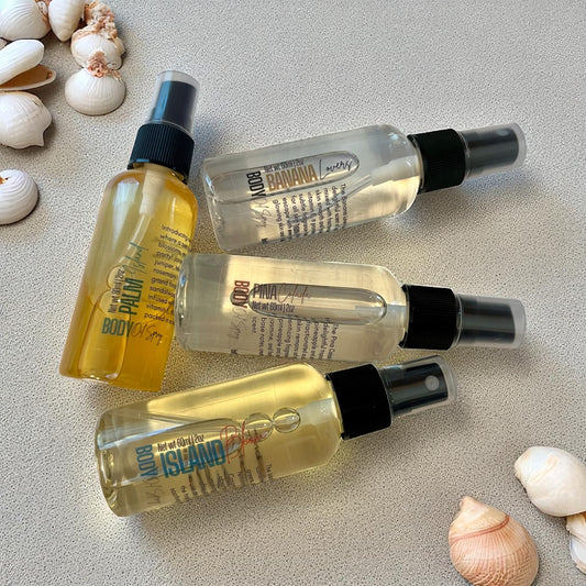 Coastal Blend Body Oil Spray 4-Pack Bundle