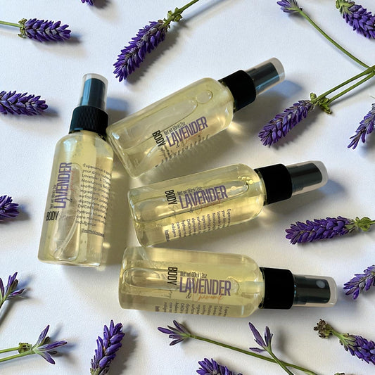 Lavender & Chamomile Moisturizing Body Spray 4-Pack Bundle