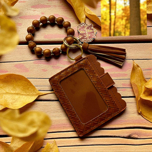 Women's Stripe Silica Gel Lock Clasp Card Holders