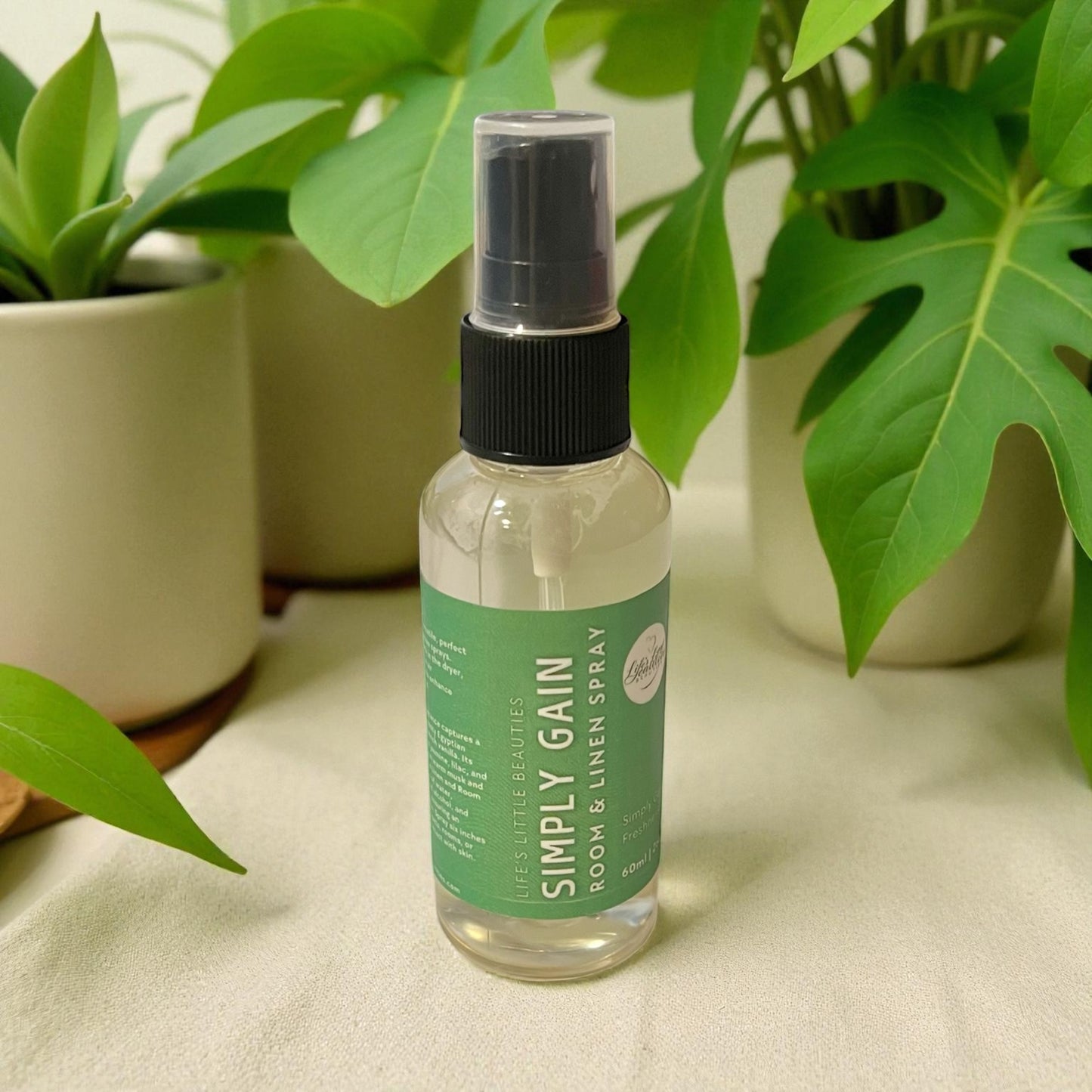 Simply Gain Room & Linen Spray- 60ml | 2oz