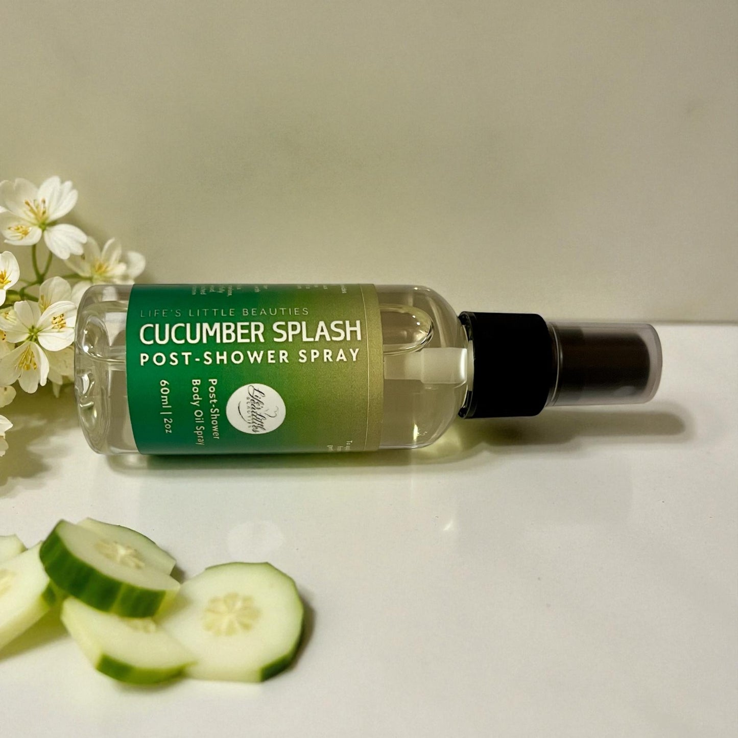 Post-Shower | Cucumber Splash Body Oil Spray - 60ml/2oz