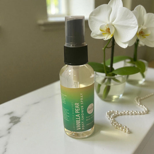 Post-Shower | Vanilla Pear Body Oil Spray - 60ml/2oz