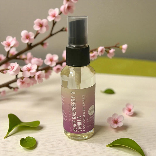 Post-Shower | Black Raspberry & Vanilla Body Oil Spray - 60ml/2oz