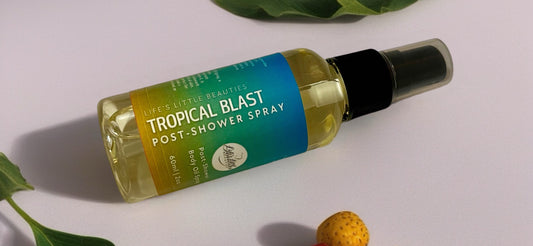 Post-Shower | Tropical Blast Body Oil Spray - 60ml/2oz