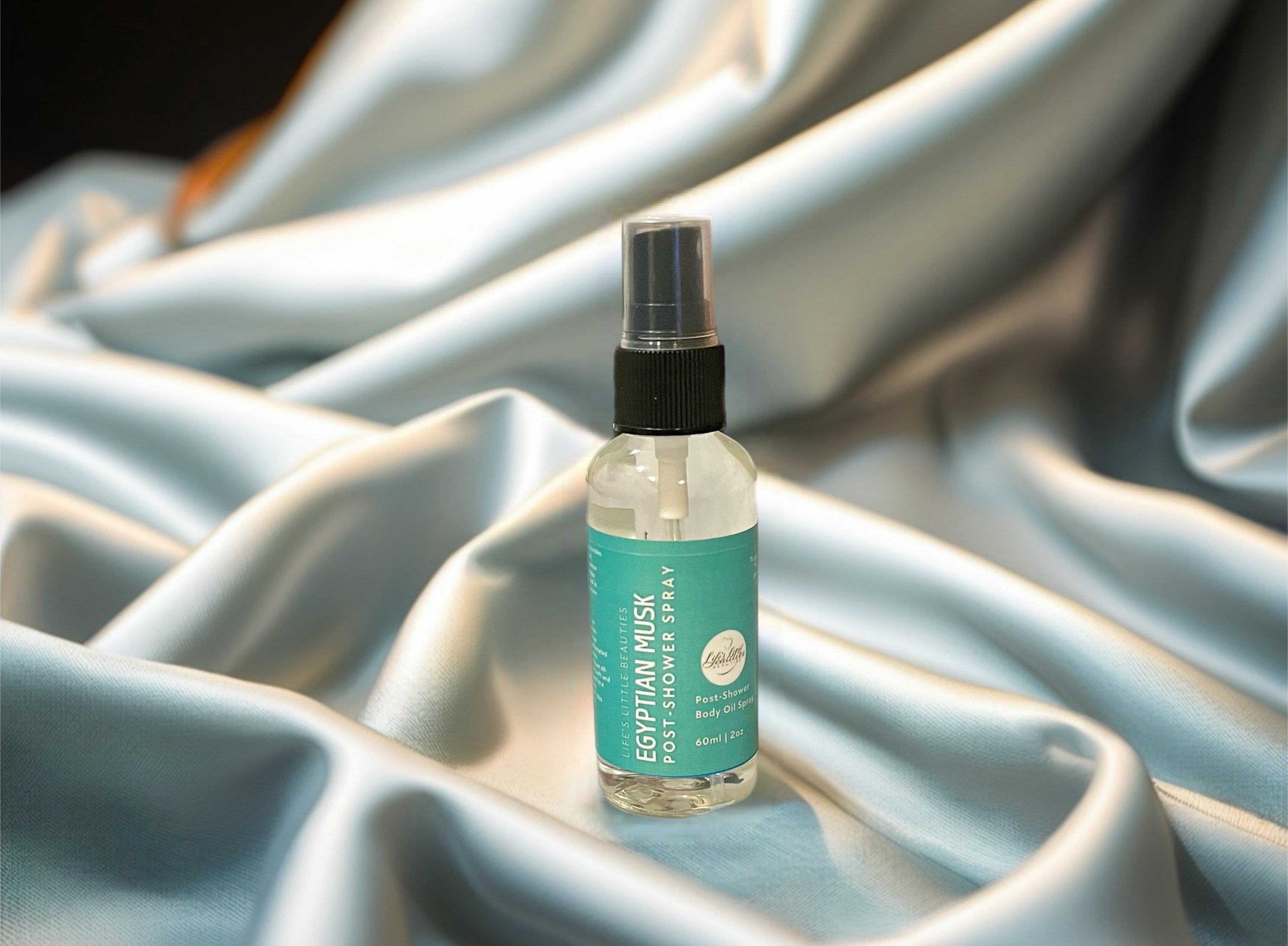 Body Oil Spray: Egyptian Musk Fragrance - Lightweight, Moisturizing