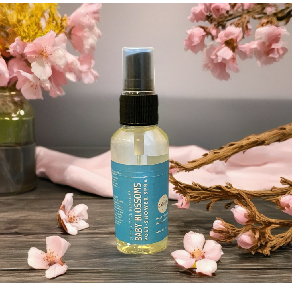 Baby Blossom Body Oil Spray - Soft, Lightly Scented with Wildflowers