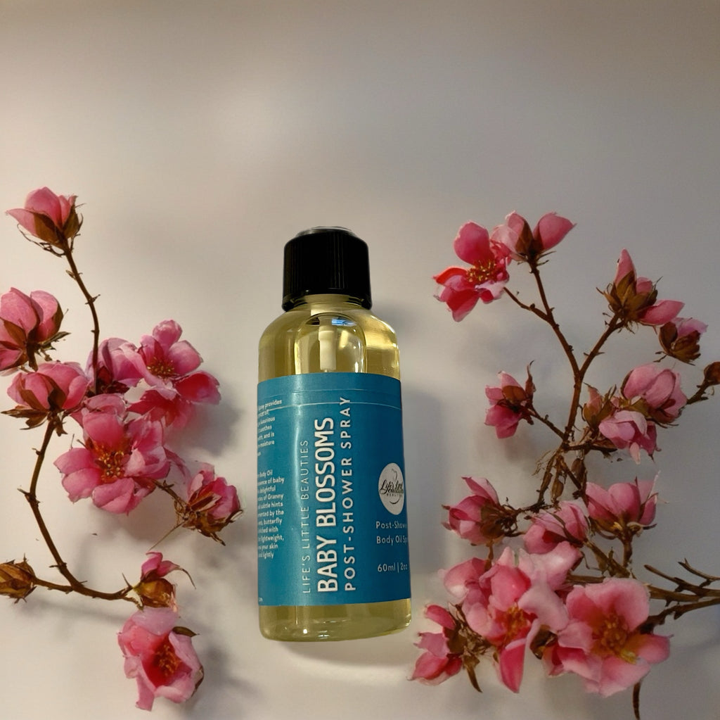 Baby Blossom Body Oil Spray - Soft, Lightly Scented with Wildflowers