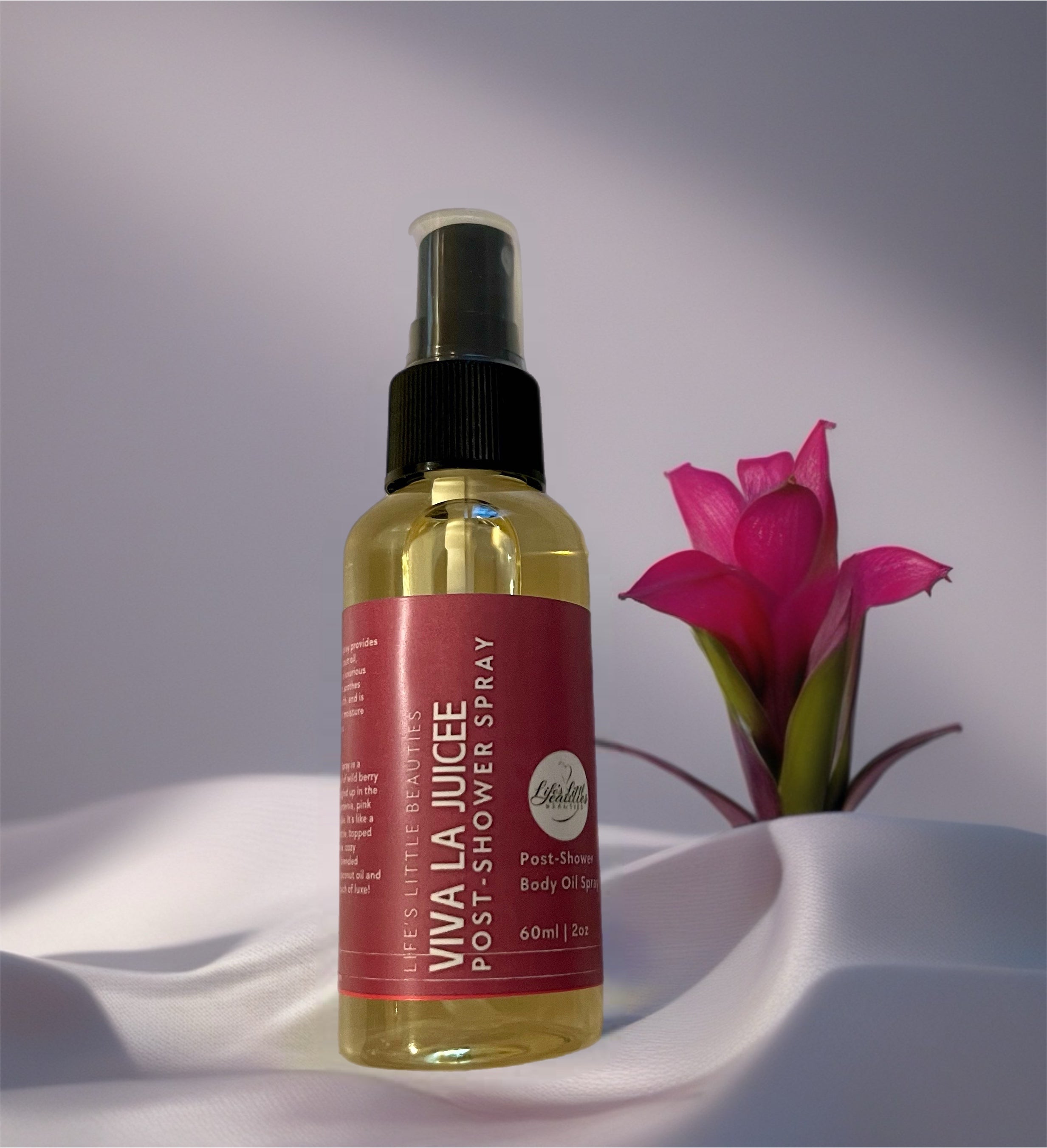Viva La Juicee Body Oil Spray: Wild Berry & Mandarin Scent, 2oz