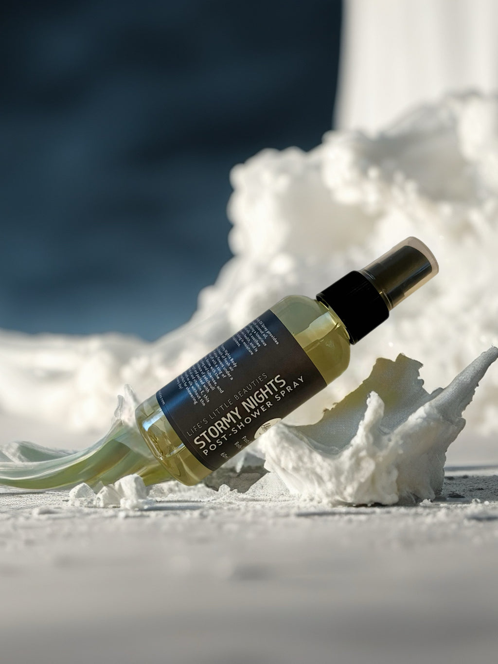 Stormy Nights Body Oil Spray - Soft, Silky, Fresh Scent