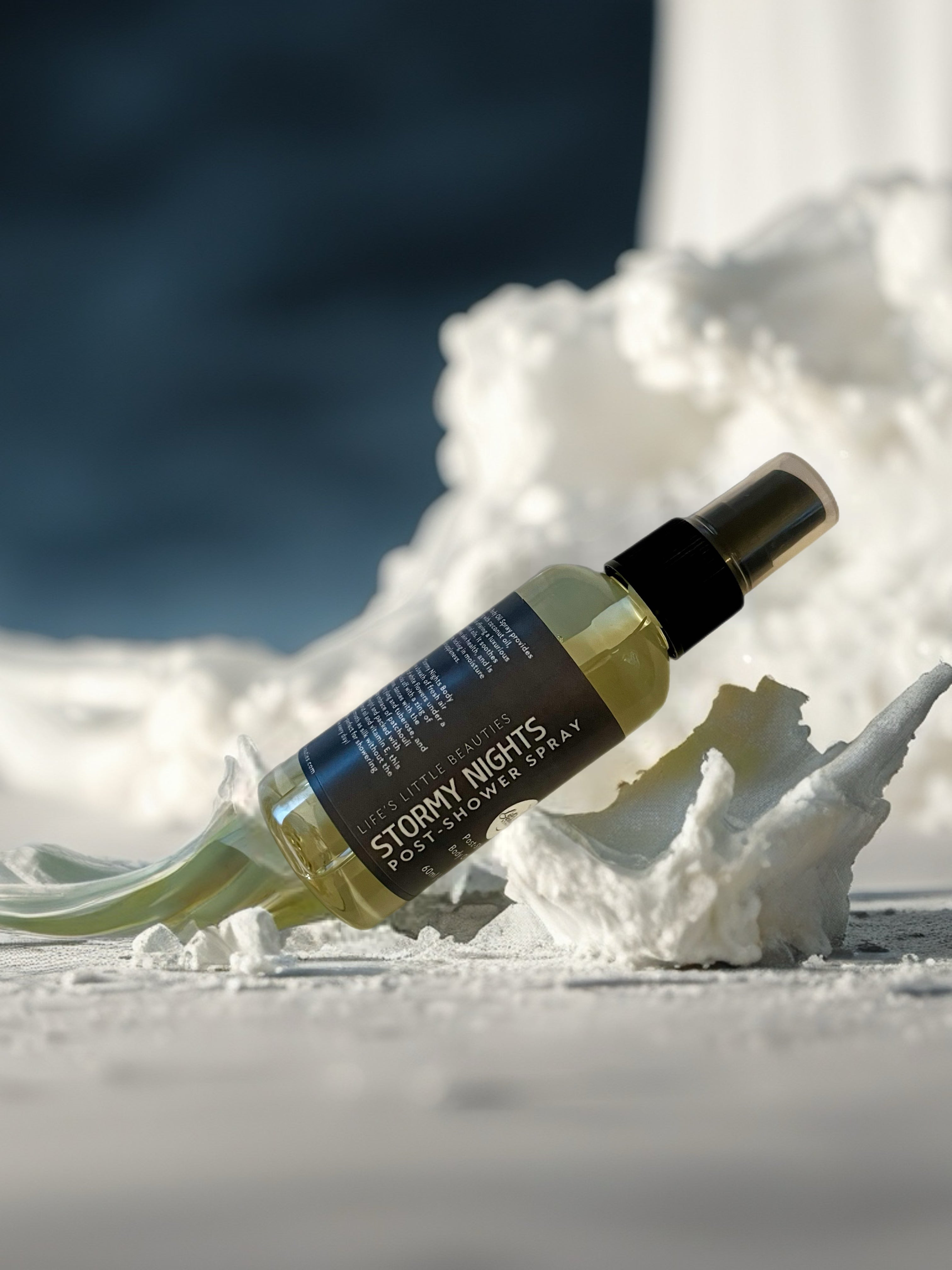 Stormy Nights Body Oil Spray - Soft, Silky, Fresh Scent