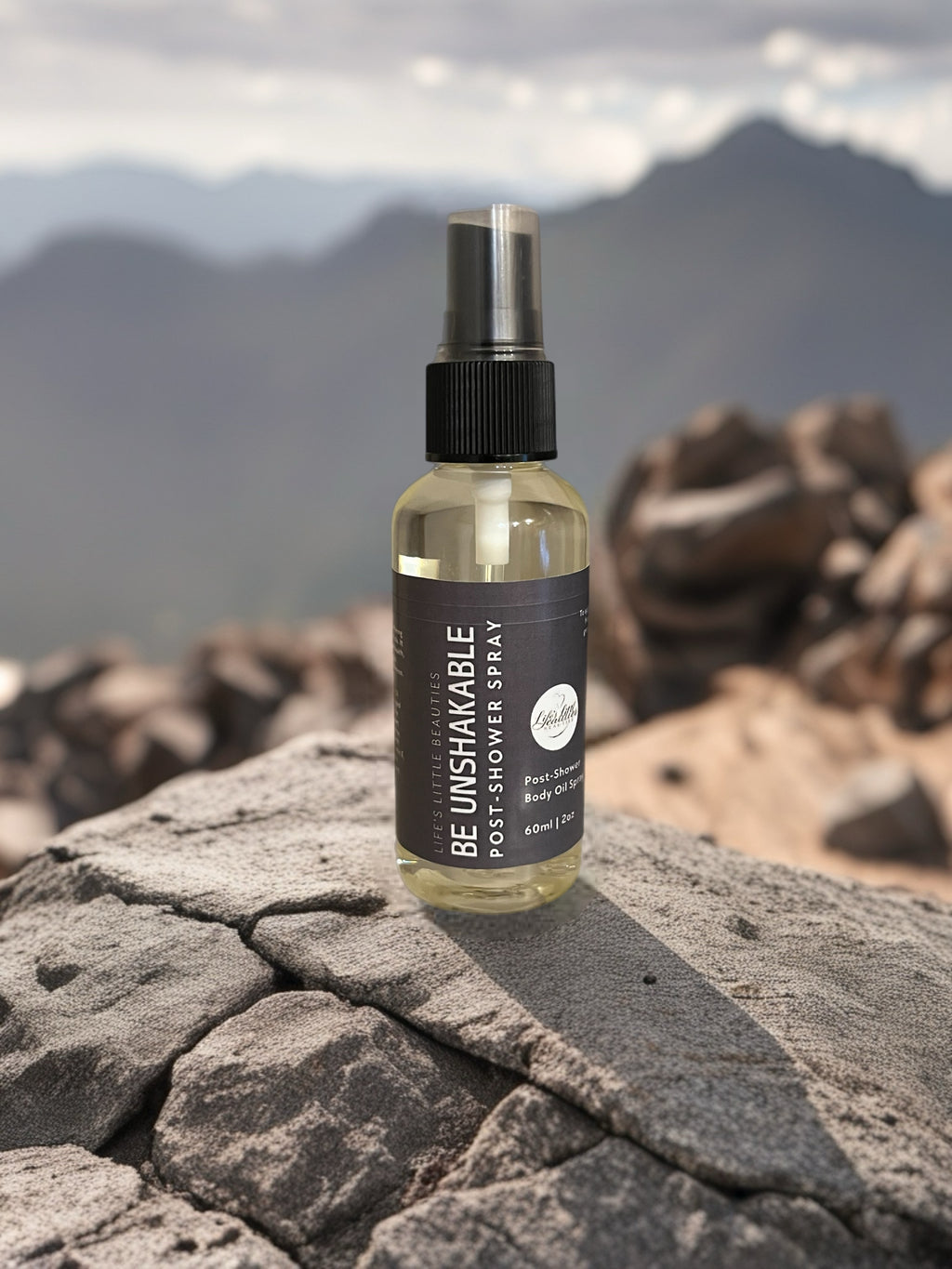 Be Unshakable Body Oil Spray - Spiced Citrus and Woody Notes