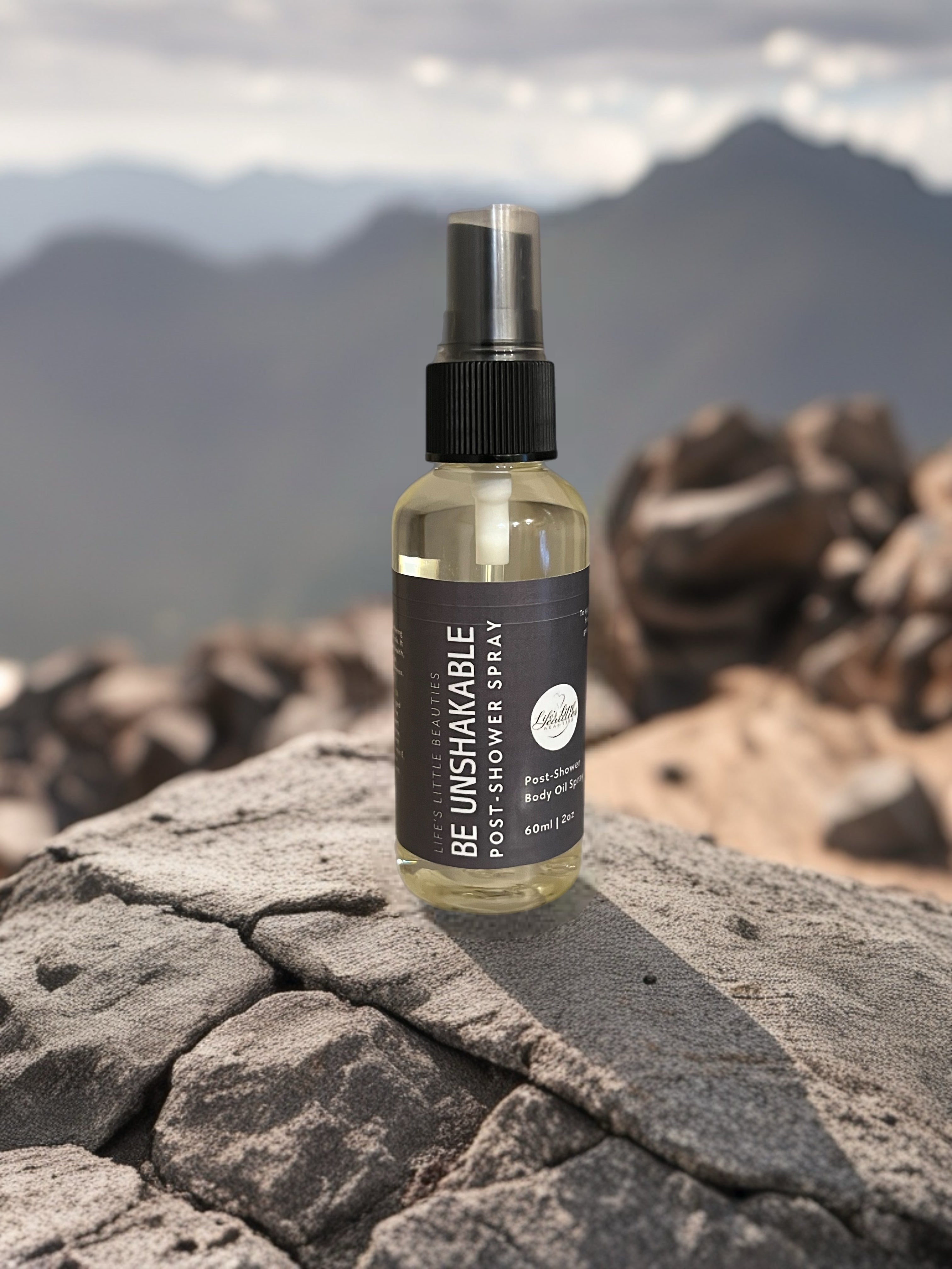 Be Unshakable Body Oil Spray - Spiced Citrus and Woody Notes