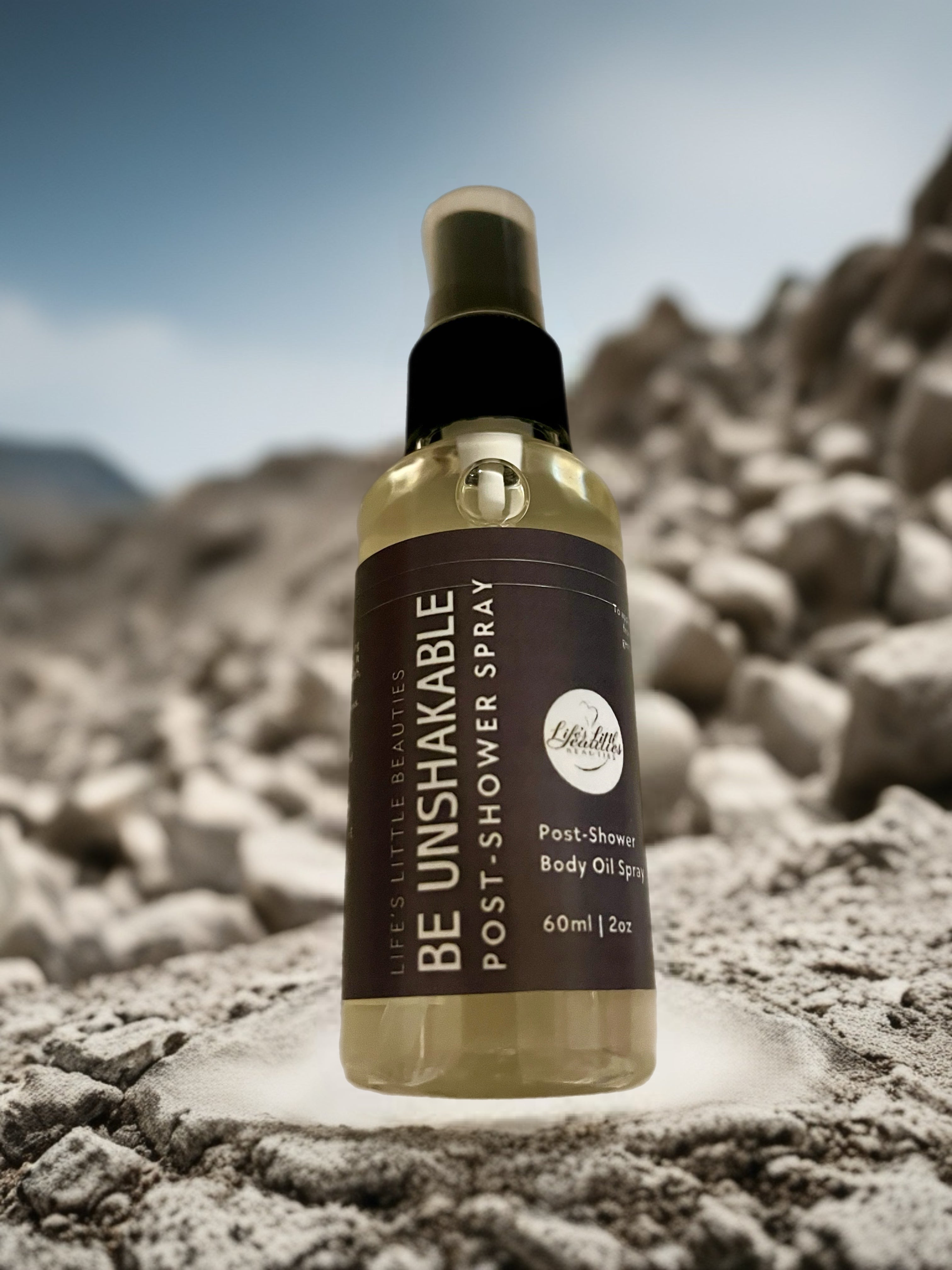 Be Unshakable Body Oil Spray - Spiced Citrus and Woody Notes