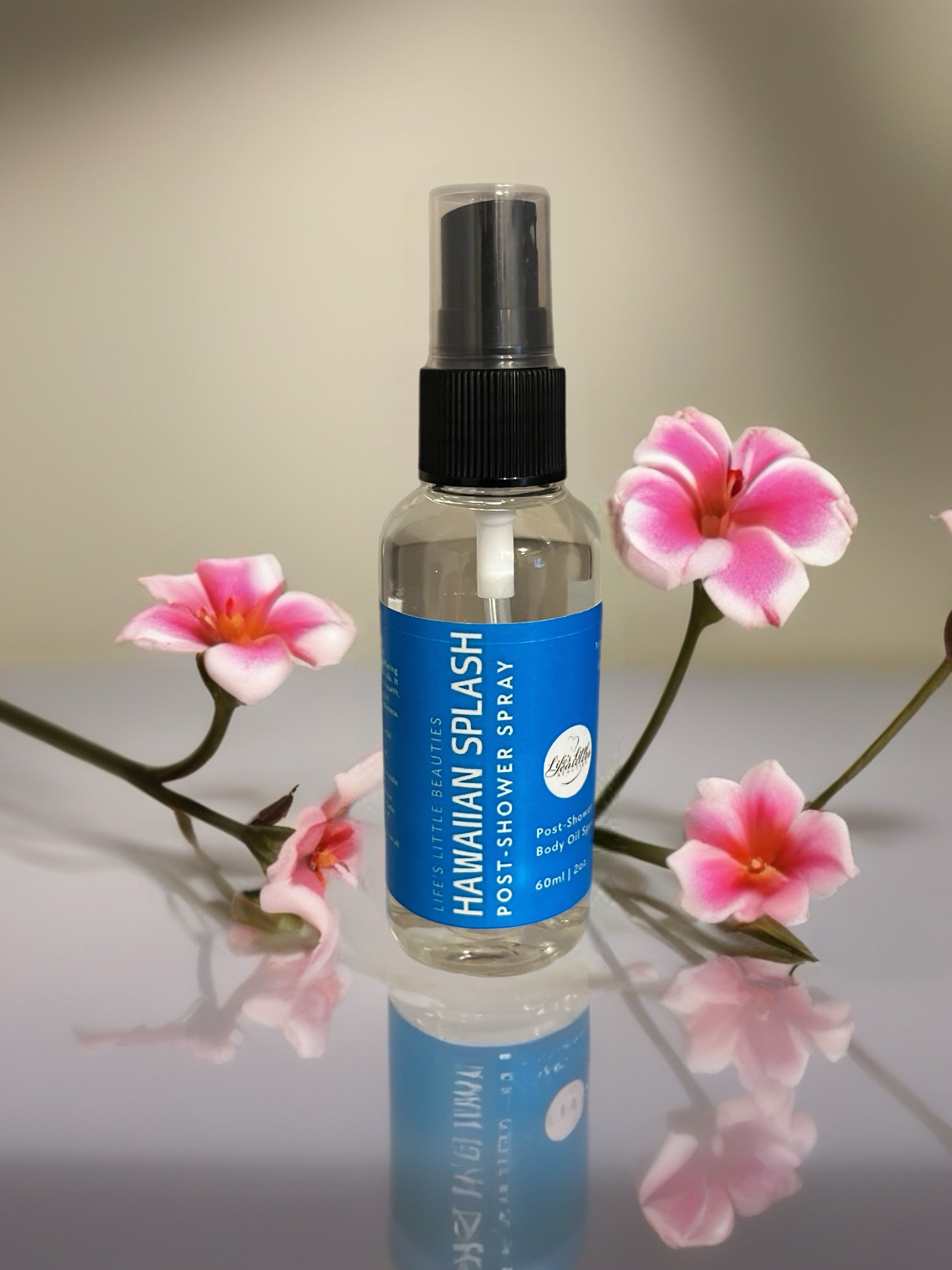 Body Oil Spray: Hawaiian Fruit Blend - Lightweight, Non-Greasy