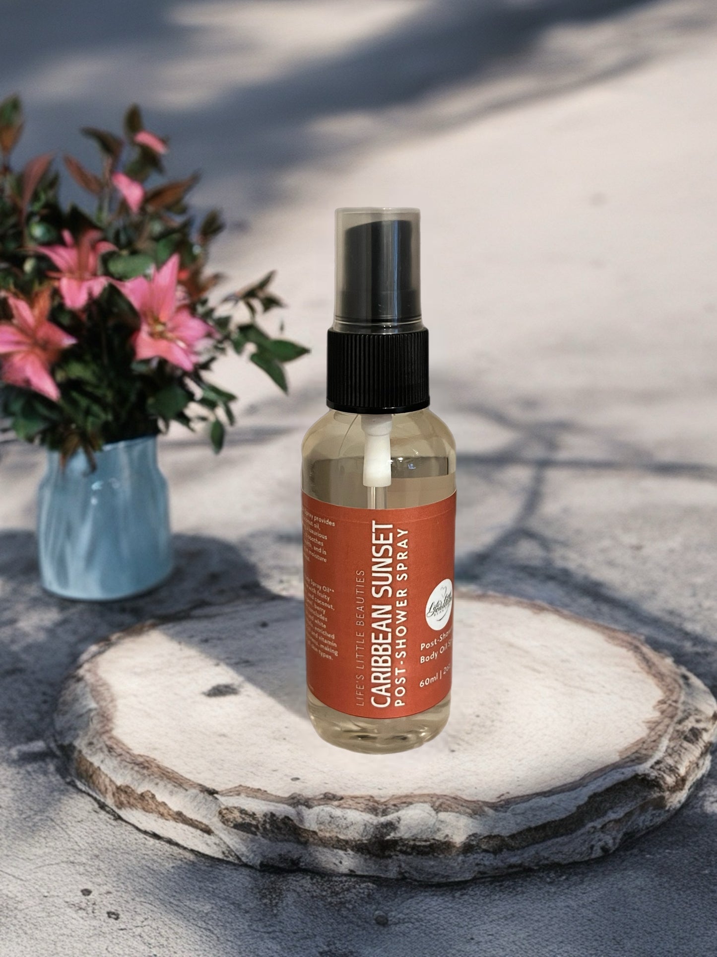 Post-Shower | Caribbean Sunset Body Oil Spray - 60ml/2oz