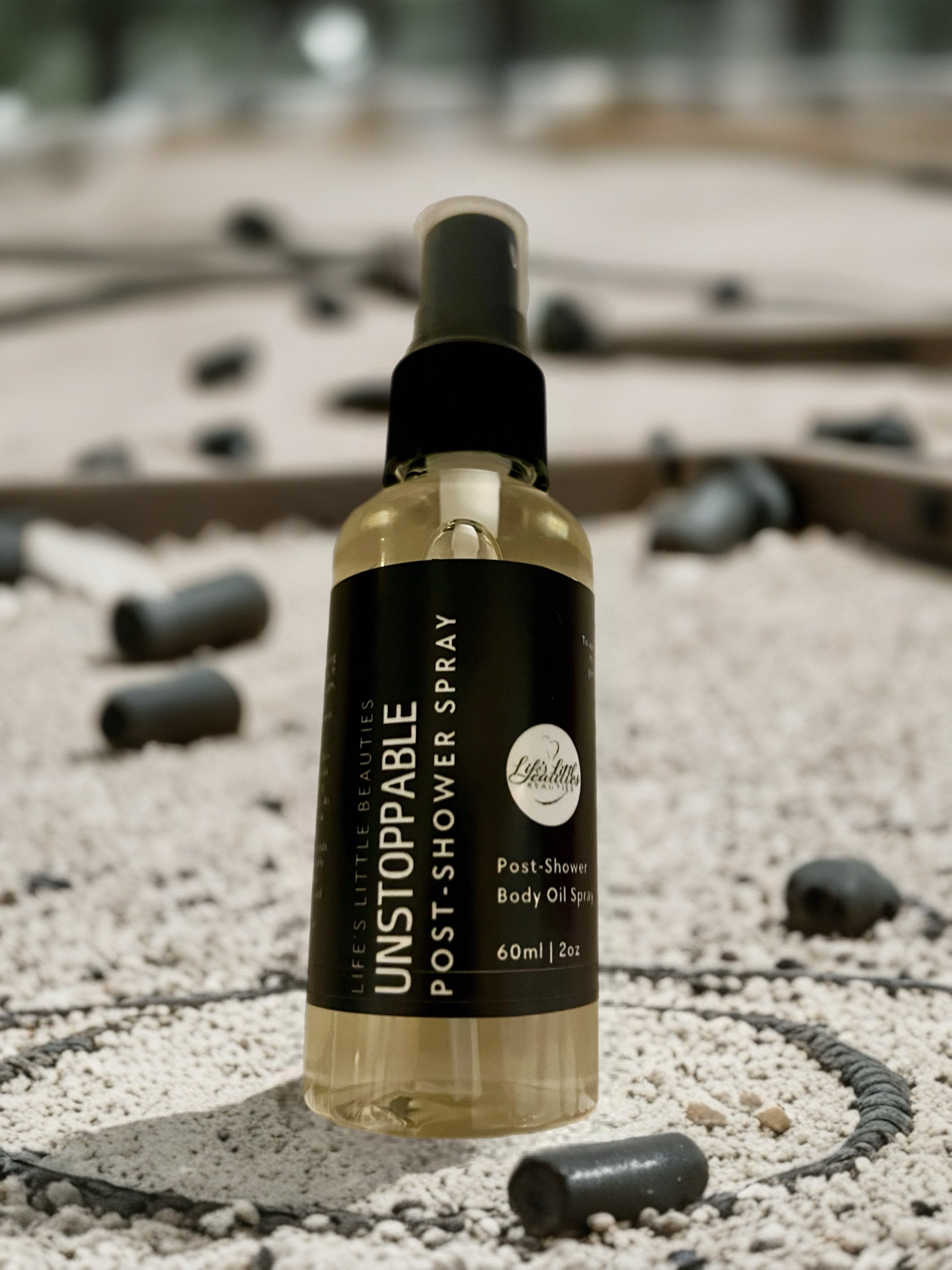 Unstoppable Body Oil Spray, Citrus and Woods (60ml/2oz)