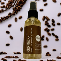 Post-Shower | Iced Mocha Body Oil Spray - 60ml/2oz