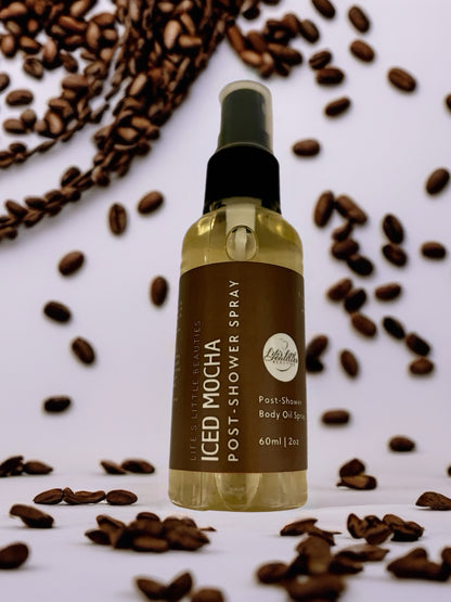 Post-Shower | Iced Mocha Body Oil Spray - 60ml/2oz