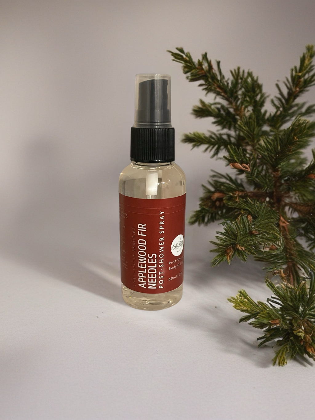 Applewood Fir Body Oil Spray: Hydrating Scented Mist, 2oz
