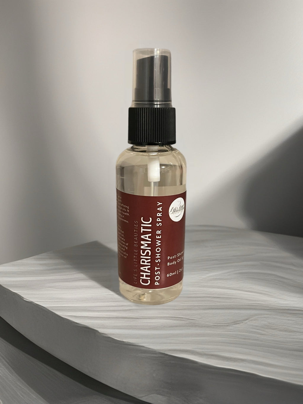 Charismatic Body Oil Spray, Citrus Jasmine Scent (60ml/2oz Nourishing Mist)
