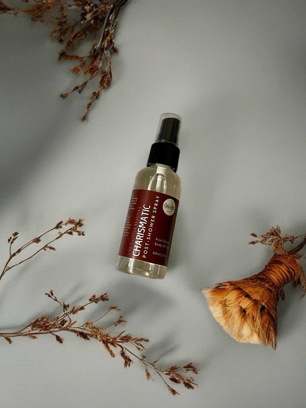 Charismatic Body Oil Spray, Citrus Jasmine Scent (60ml/2oz Nourishing Mist)
