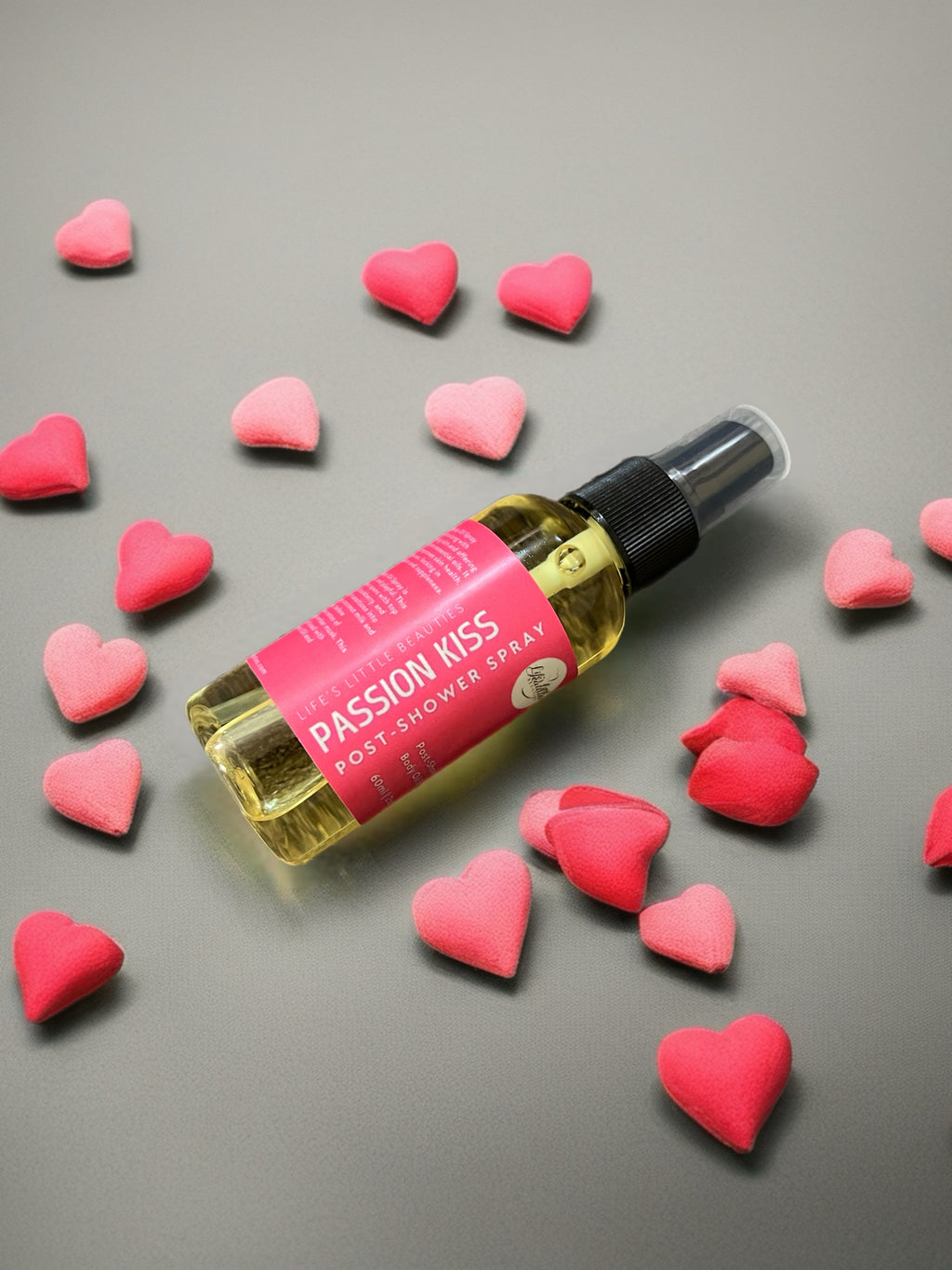 Passion Kiss Body Oil Spray - Raspberry, Coconut & Vanilla Notes