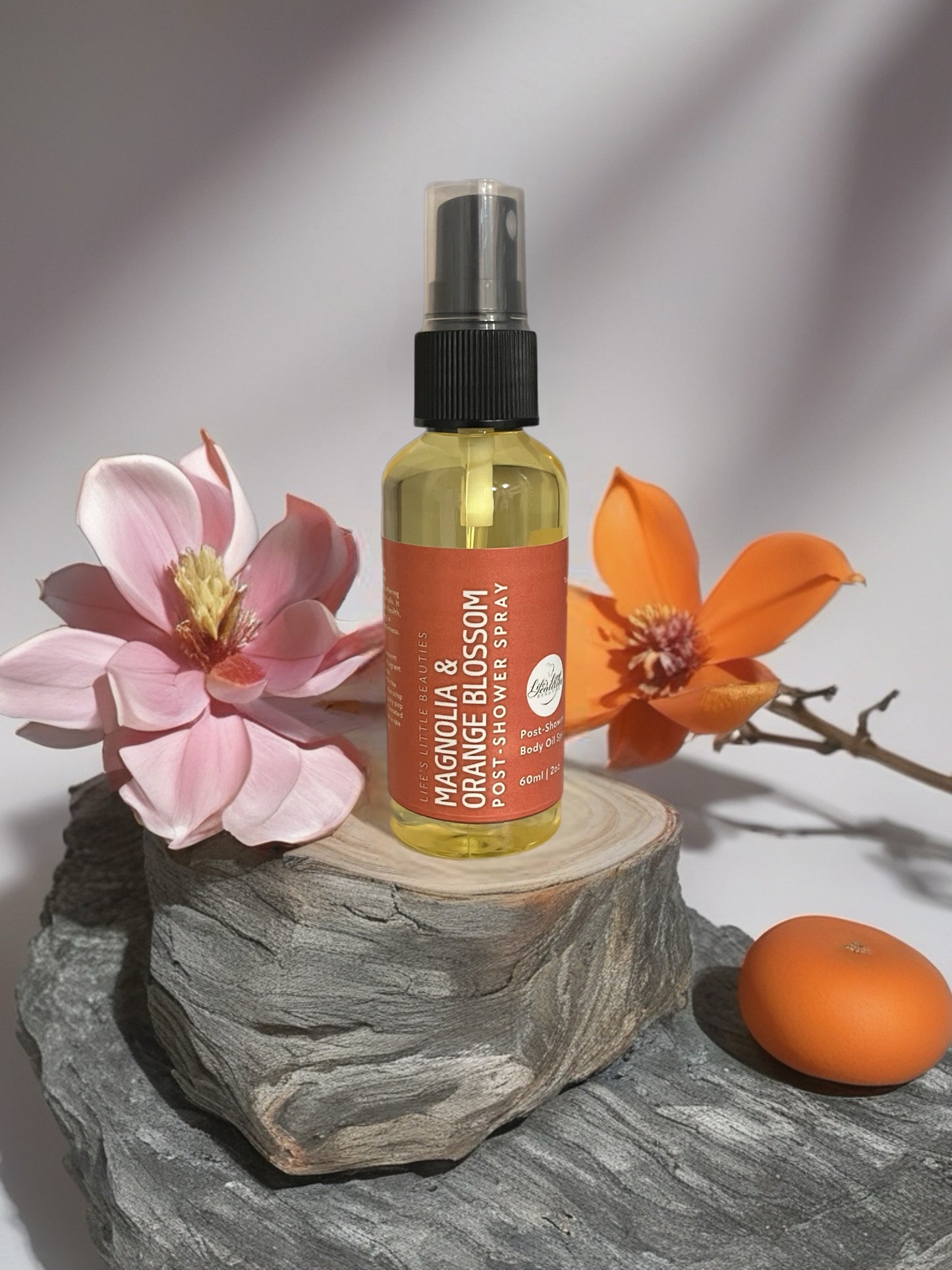 Post-Shower | Magnolia & Orange Blossom Body Oil Spray - 60ml/2oz