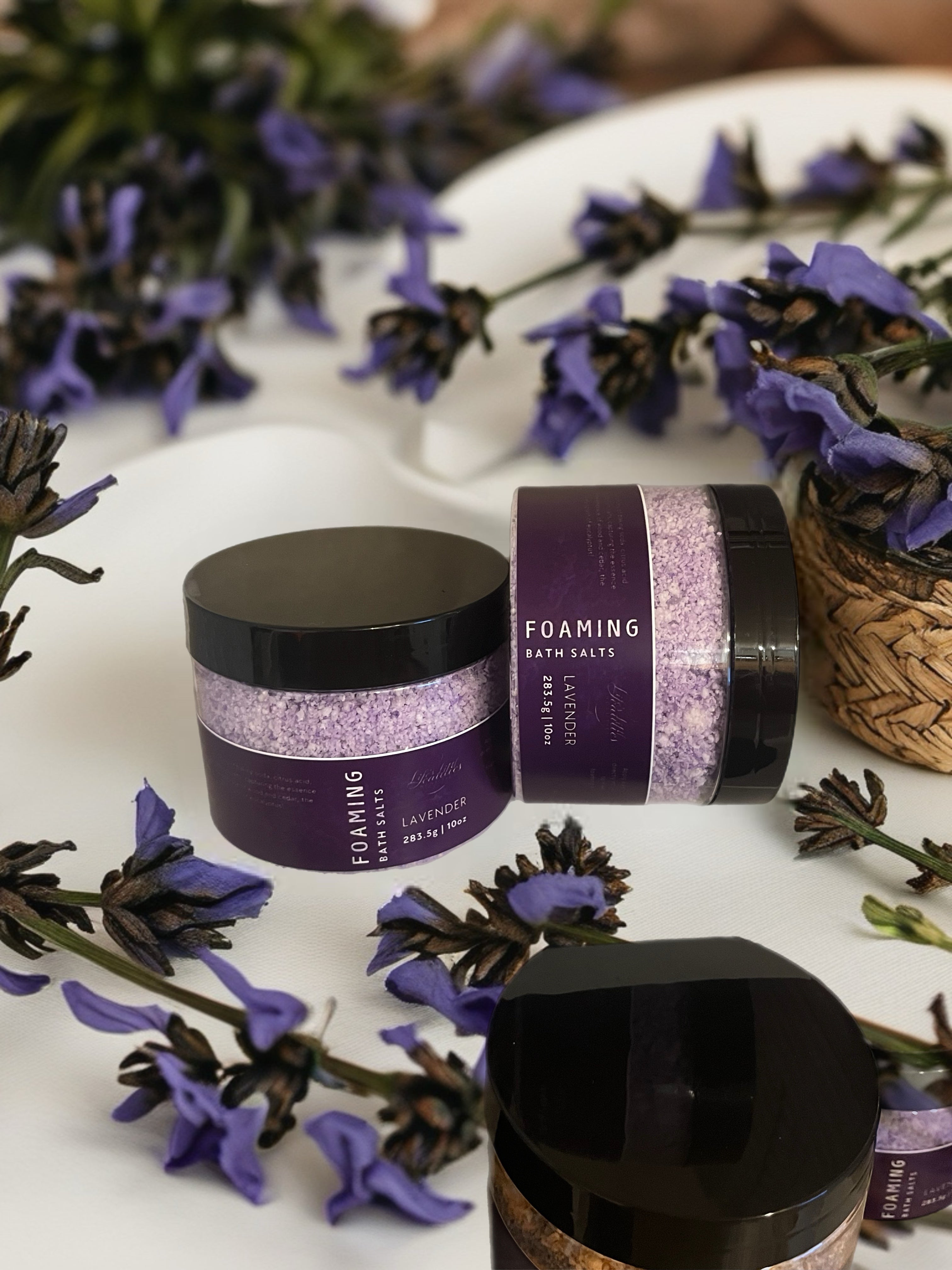 Lavender Foaming Bath Salt | 10 Ounces