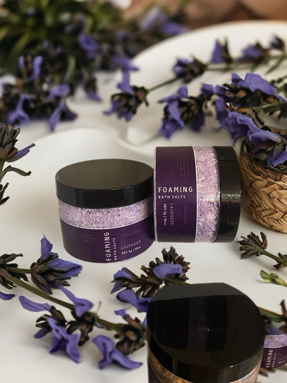 Lavender Foaming Bath Salt | 10 Ounces