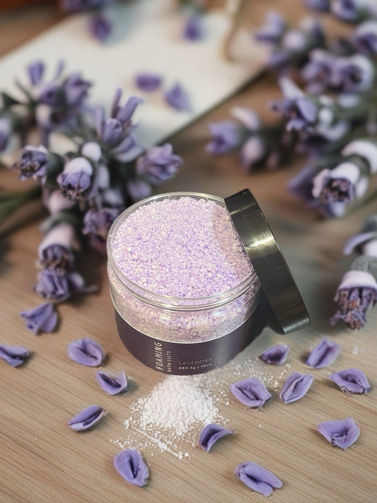 Lavender Foaming Bath Salt | 10 Ounces