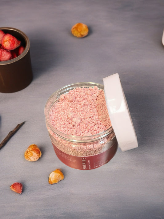 Somali Rose Foaming Bath Salt | 10 Ounces