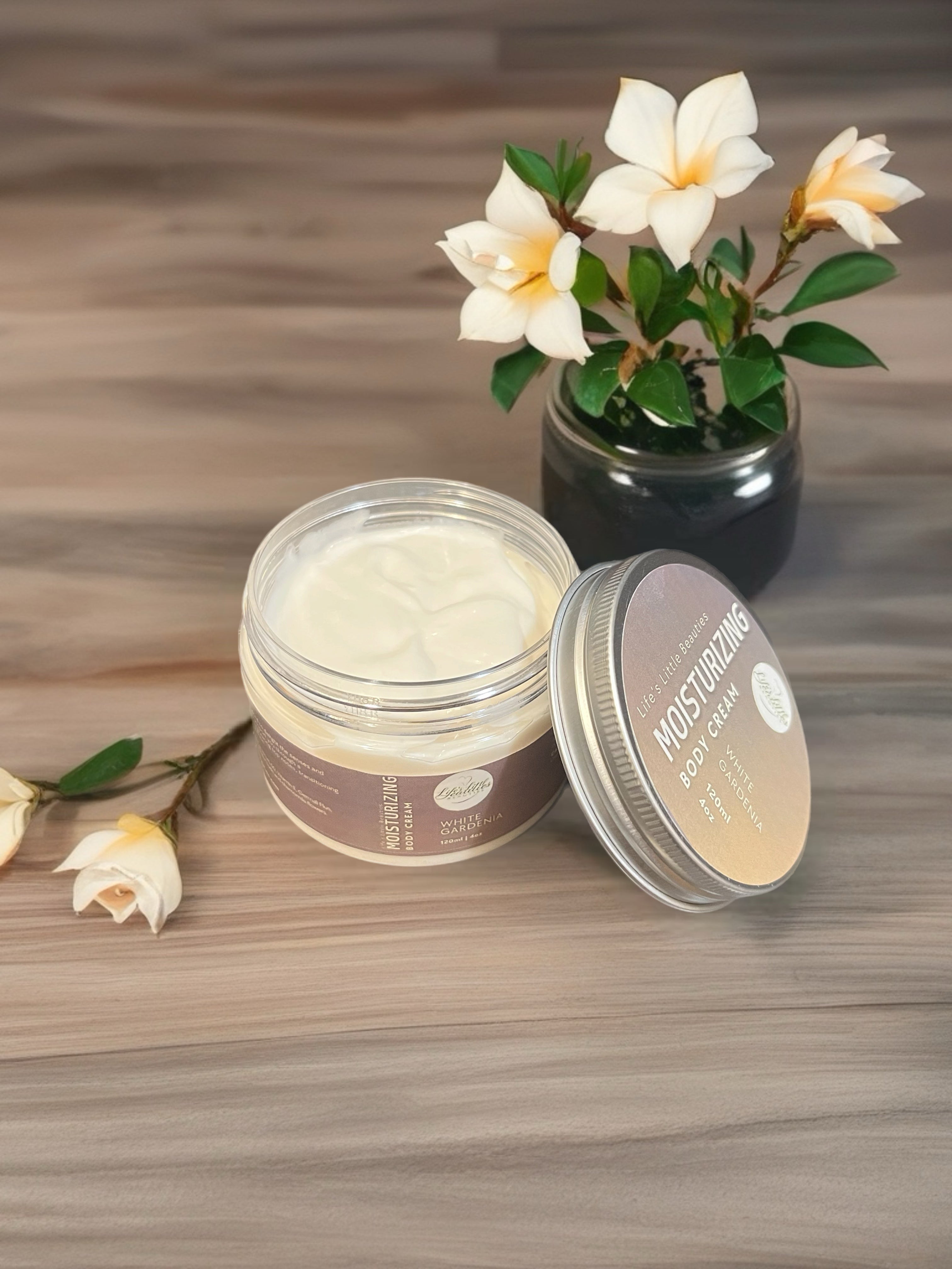 White Gardenia Body Cream 4oz - New Formula
