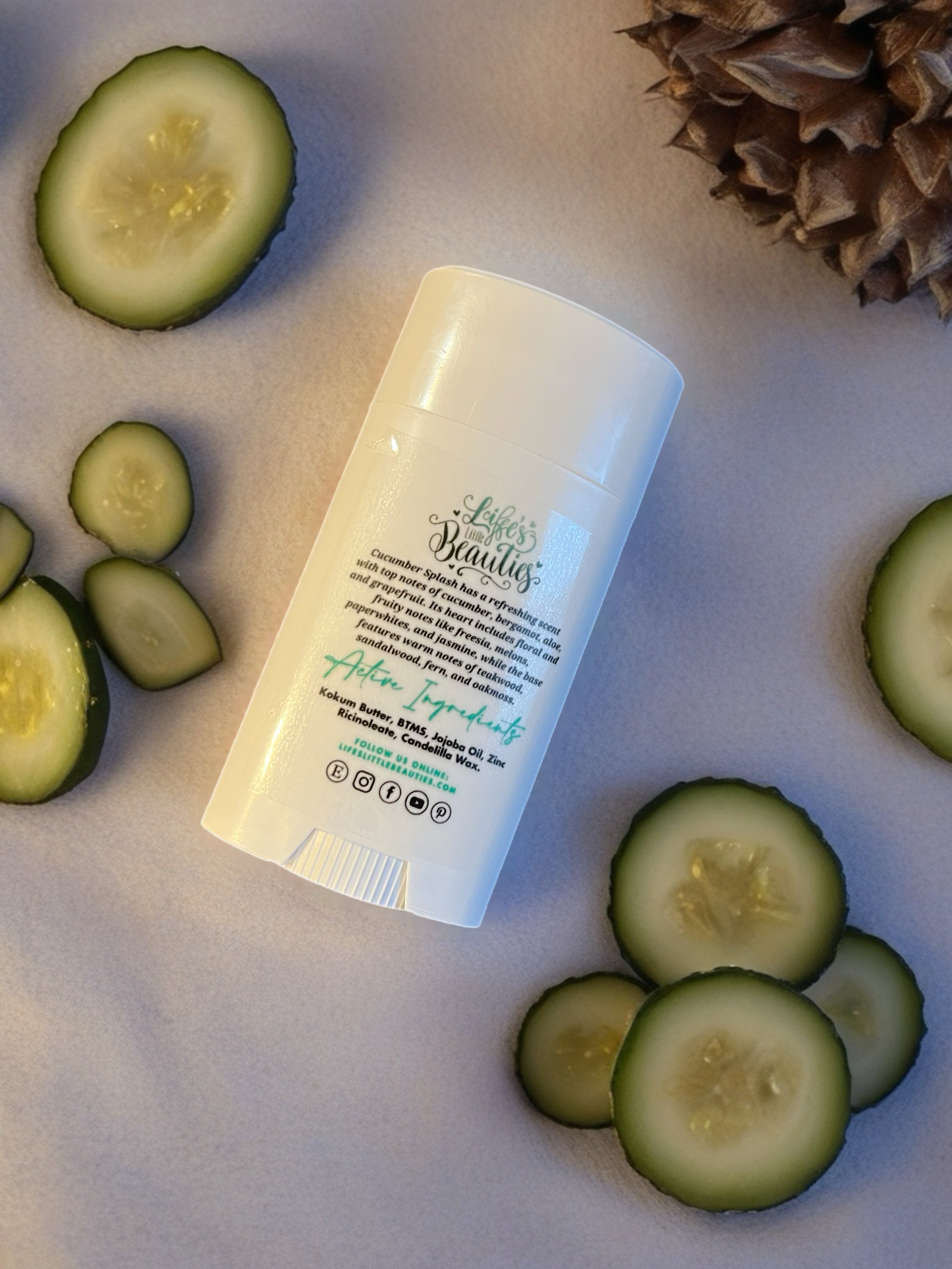 Cucumber Splash Deodorants - 2.5 oz