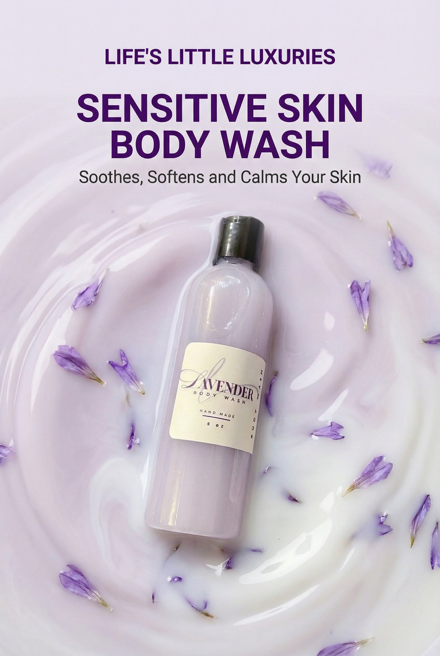 Lavender Body Wash- 8 oz