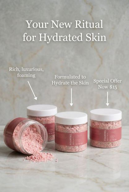 Somali Rose Foaming Bath Salt | 10 Ounces