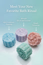 Mix and Match Foaming Bath Salts Fizzers - 4-Pack | Aloe Vera Cucumber and Cucumber Melon