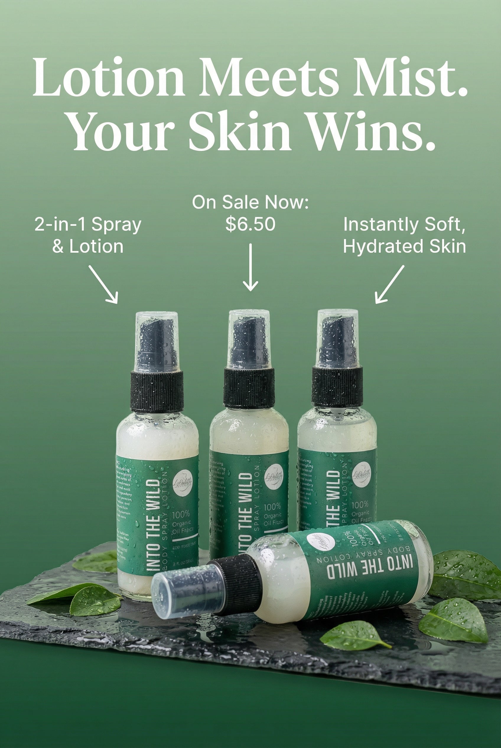 Into the Wild Moisturizing Body Spray - 60ml | 2oz