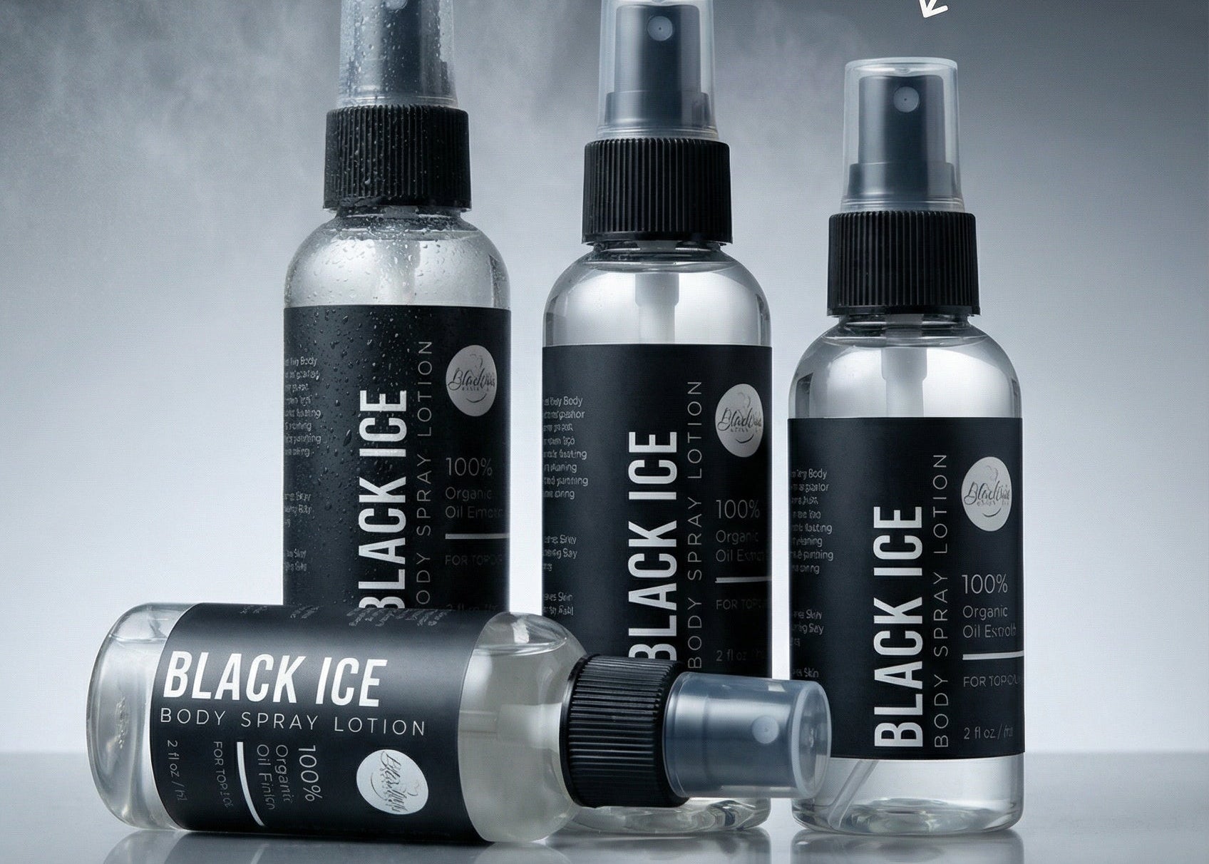 Black Ice Moisturizing Body Spray - 60ml | 2oz